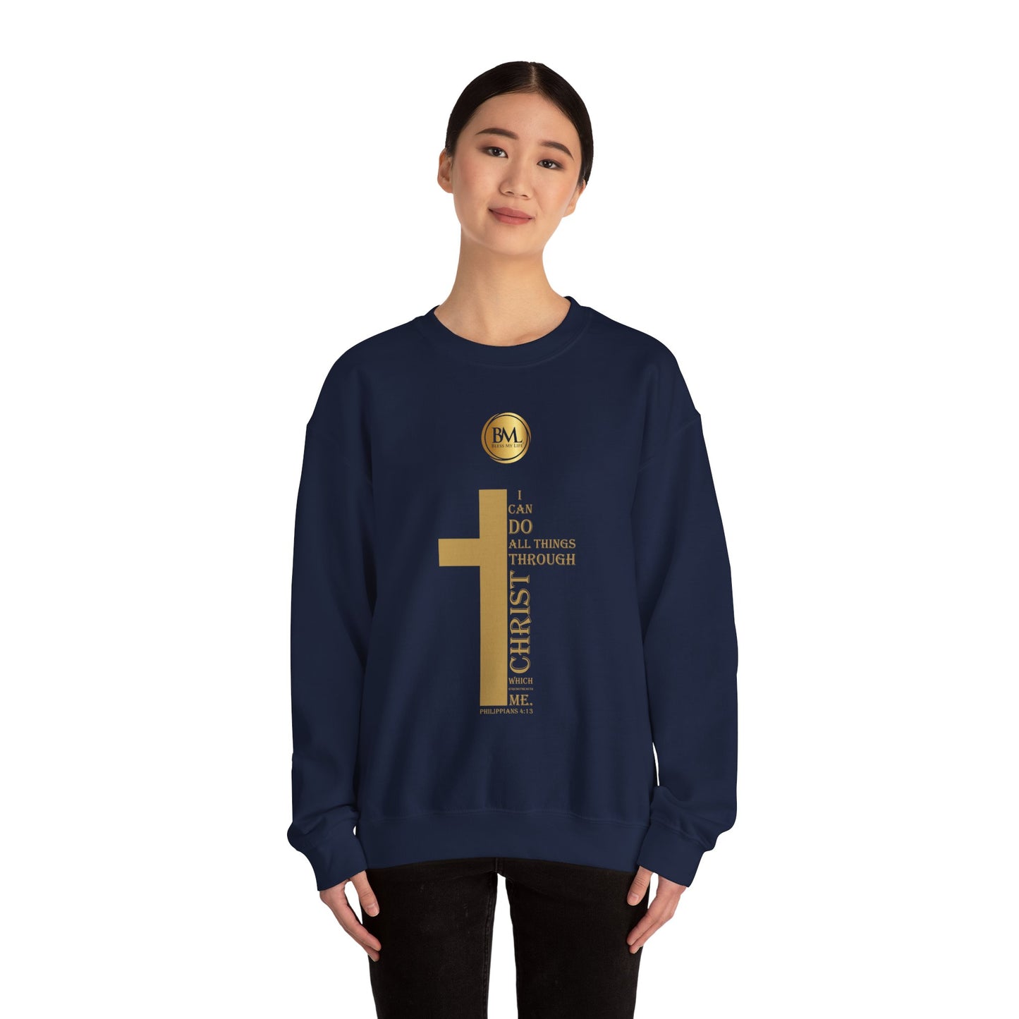 Christian T-shirt | Philippians 4:13 | Bless My Life ®