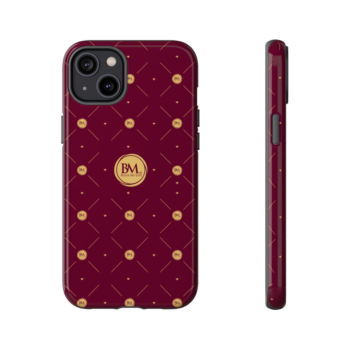 FaithBound Maroon iPhone 11-16 Case – BML Edition