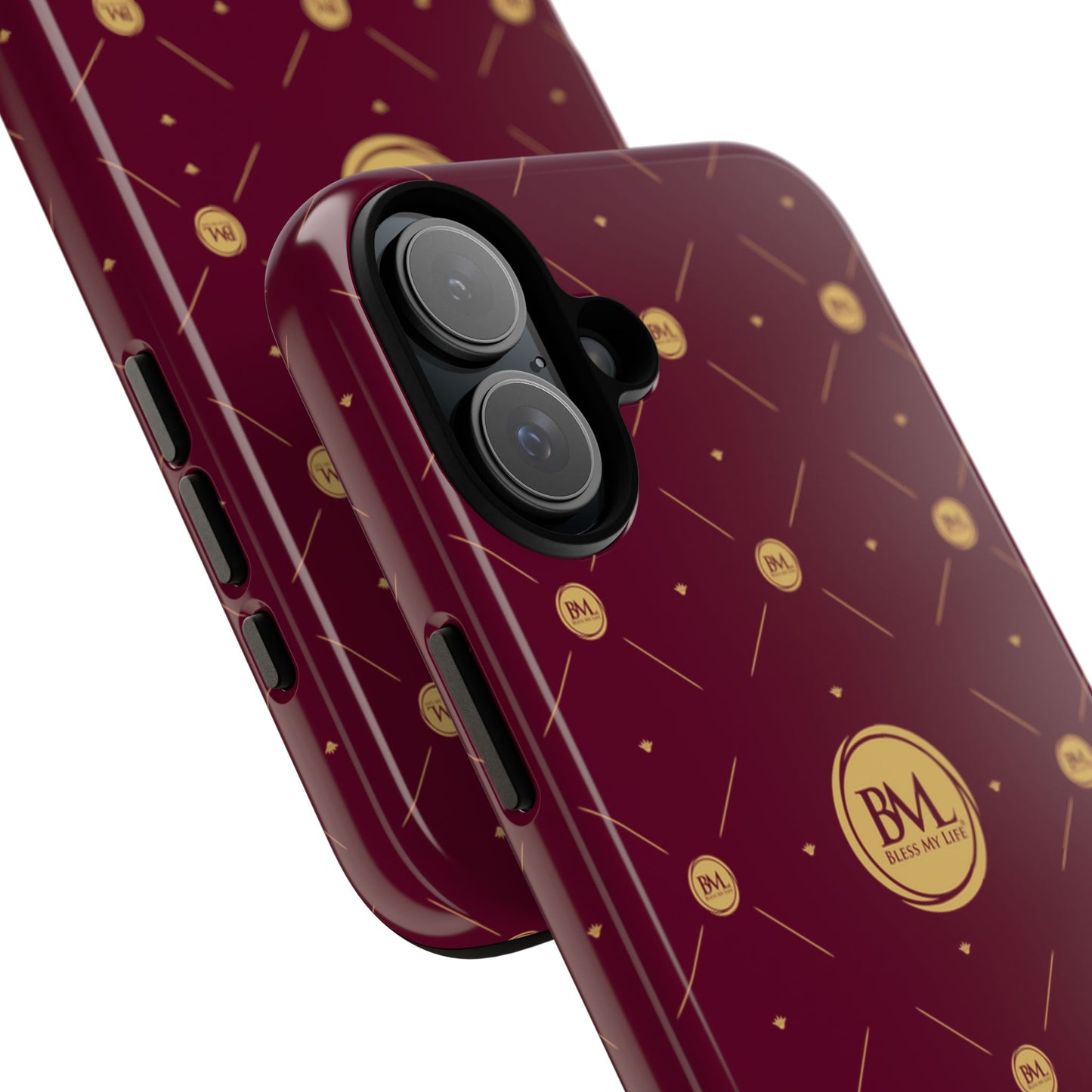 FaithBound Maroon iPhone 11-16 Case – BML Edition