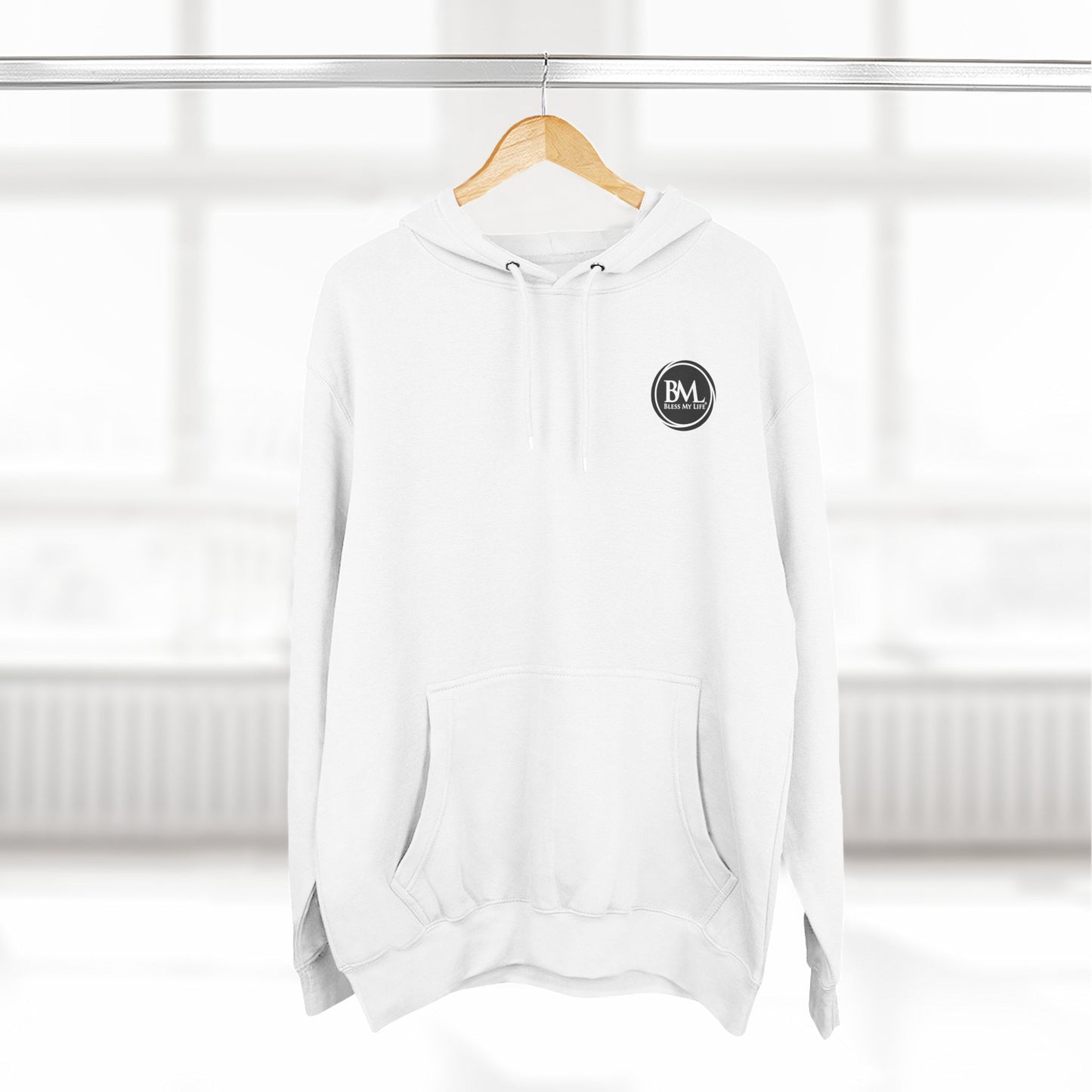 Faithful Comfort Fleece Hoodie – Trinity-Inspired Style
