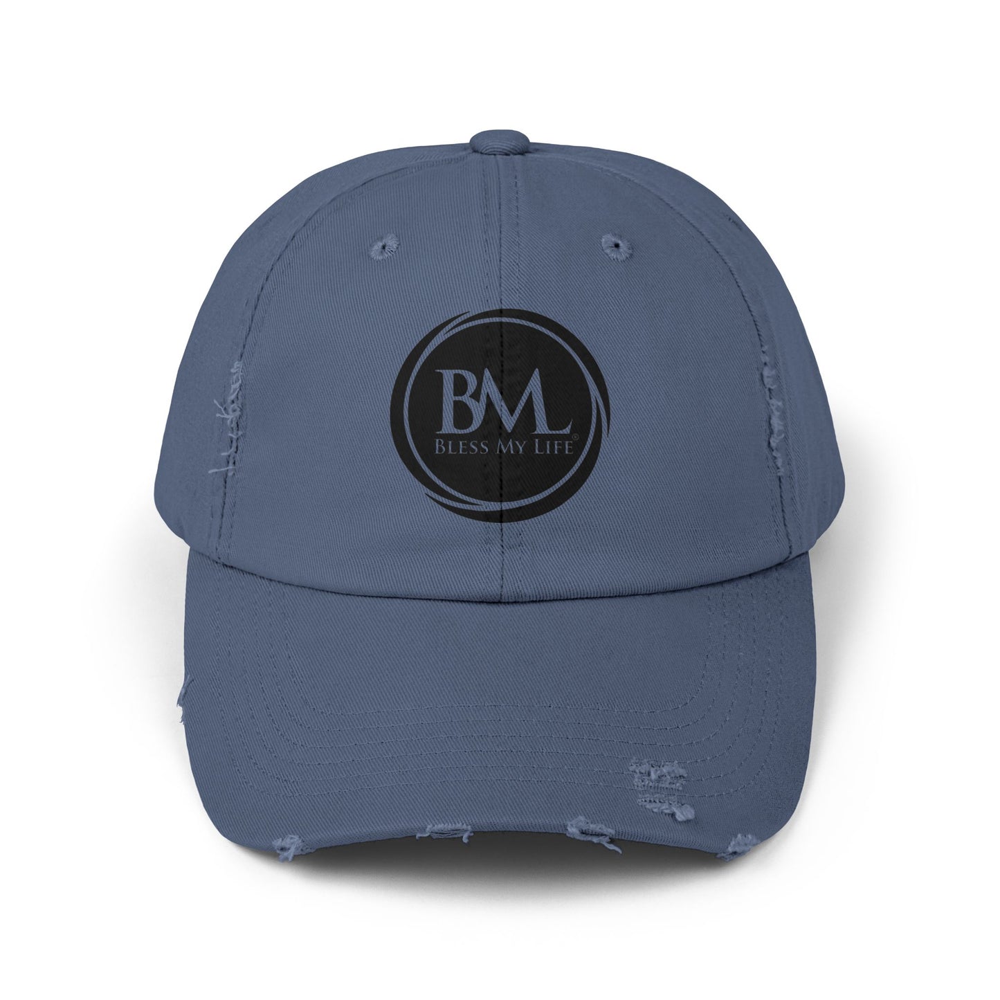 Worn by Grace Distressed Cap – A Testament of Faith
