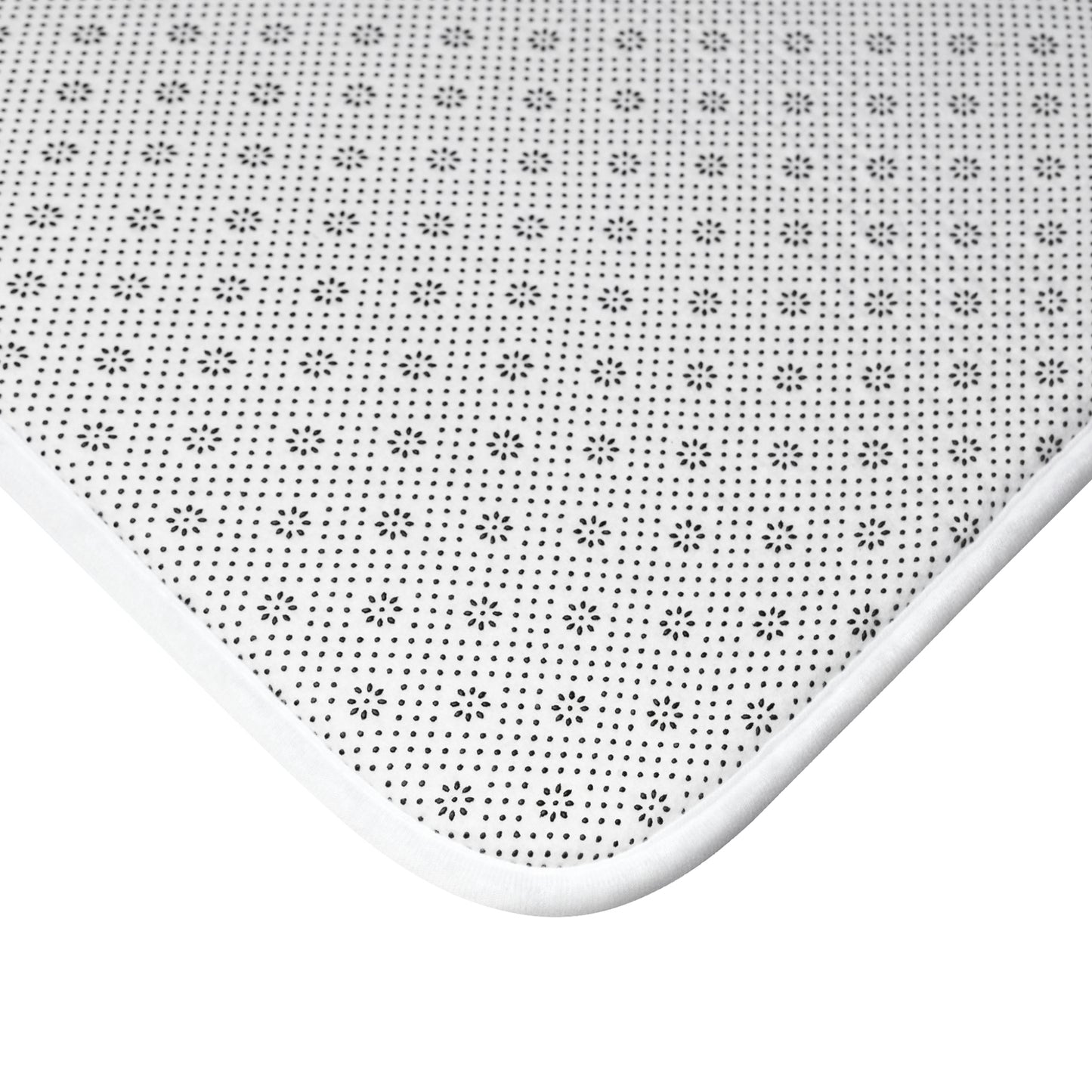 Black Bath Mat with Gold Zia Biblical Scriptures, A New Mexico Icon & Favorite!