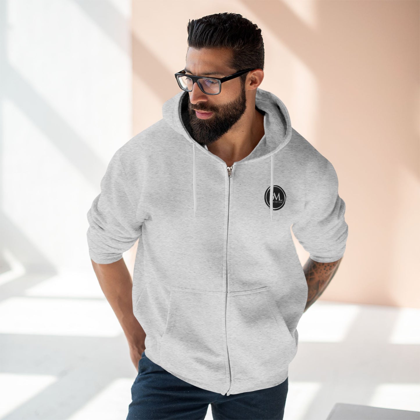 Crosswalk Zip Hoodie – Faith in Motion