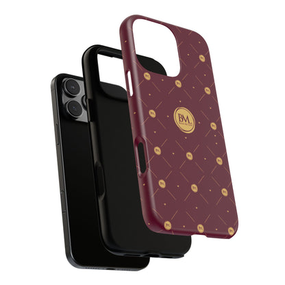 FaithBound Maroon iPhone 11-16 Case – BML Edition