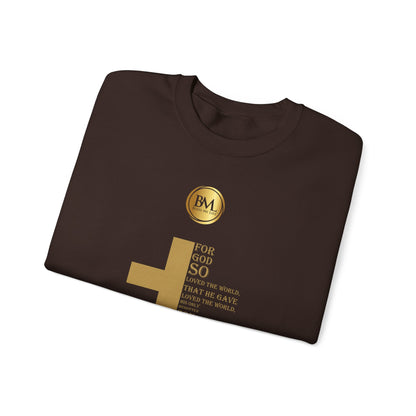 Christian T-shirt | John 3:16 Crewneck Sweatshirt | Bless My Life ®