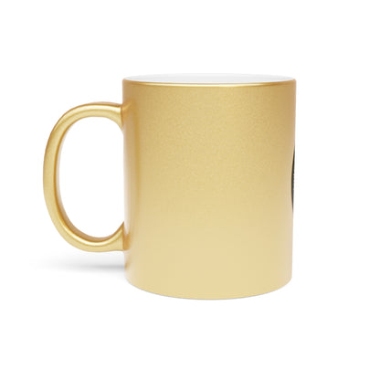 Golden Grace Metallic Mug – Drink in Faith