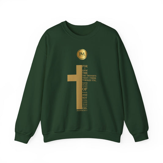 Christian T-shirt | Jeremiah 29:11 Crewneck Sweatshirt | Bless My Life ®