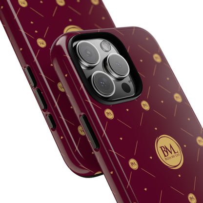 FaithBound Maroon iPhone 11-16 Case – BML Edition