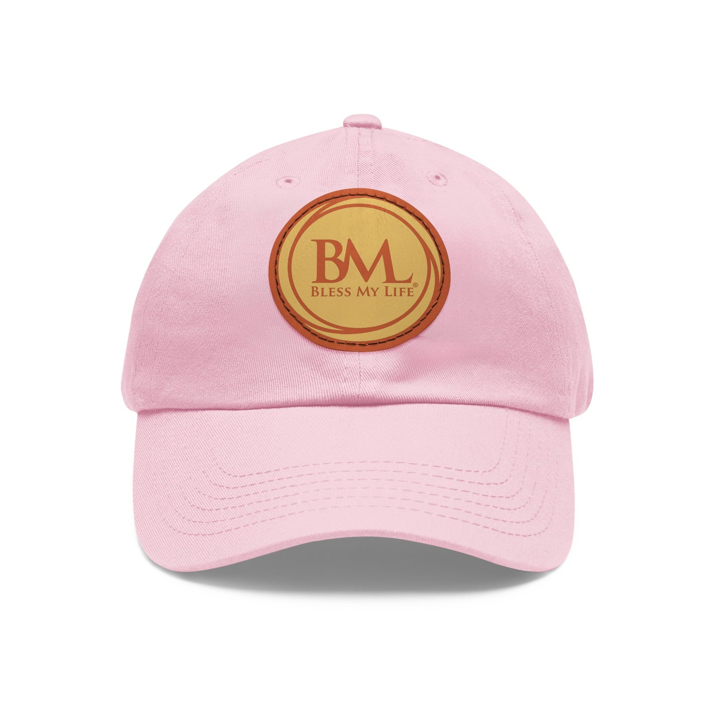 Covenant Leather Patch Dad Hat – Centered in Faith