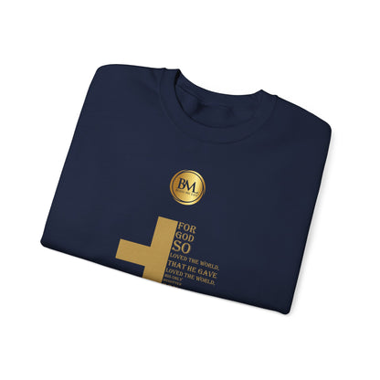 Christian T-shirt | John 3:16 Crewneck Sweatshirt | Bless My Life ®