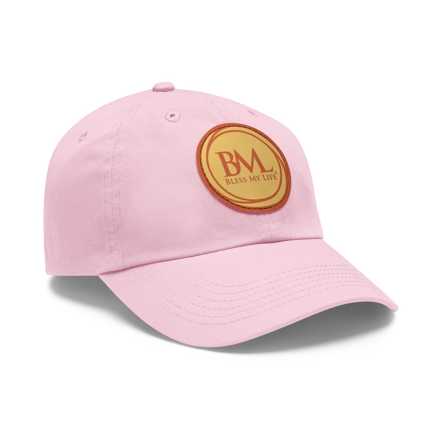 Covenant Leather Patch Dad Hat – Centered in Faith