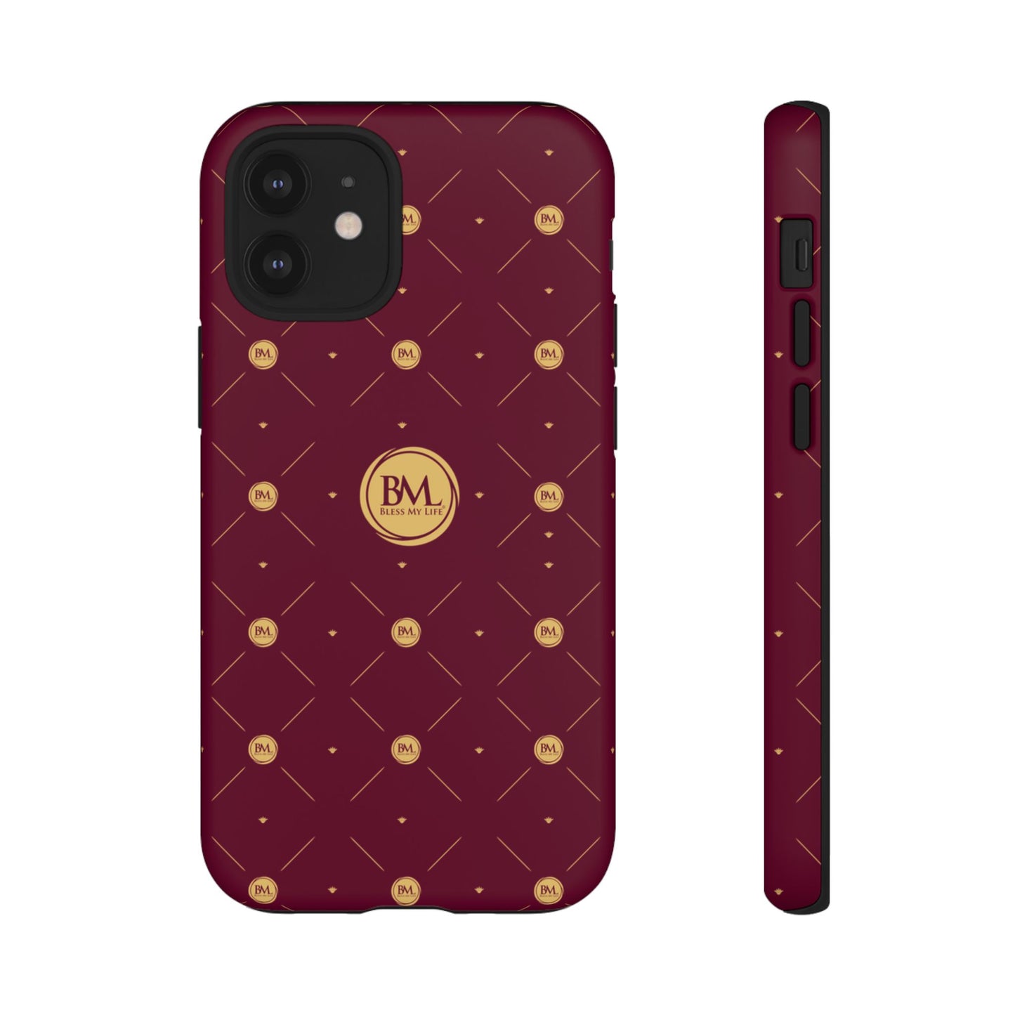 FaithBound Maroon iPhone 11-16 Case – BML Edition