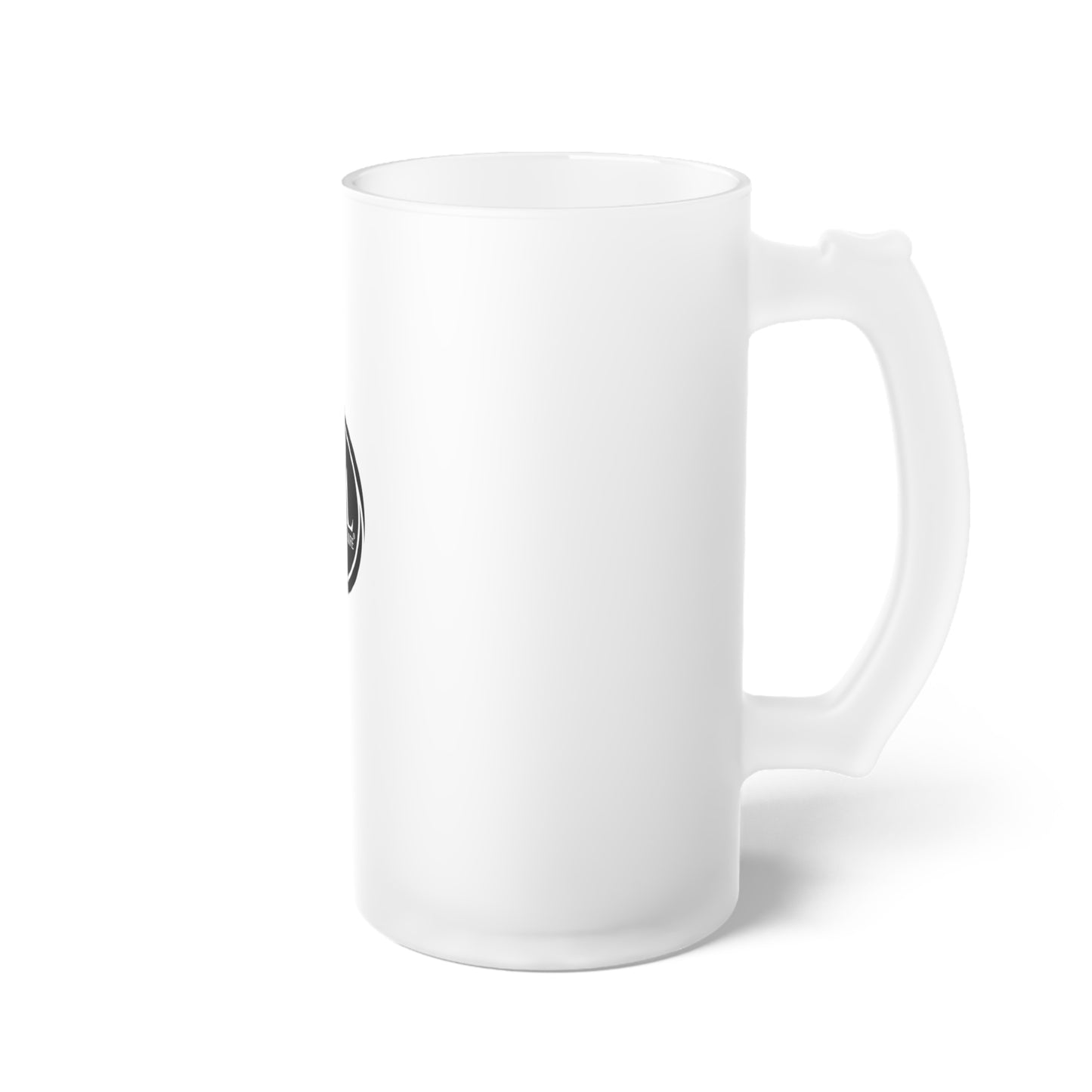 Faithful Frosted Glass Mug- Drink in Grace