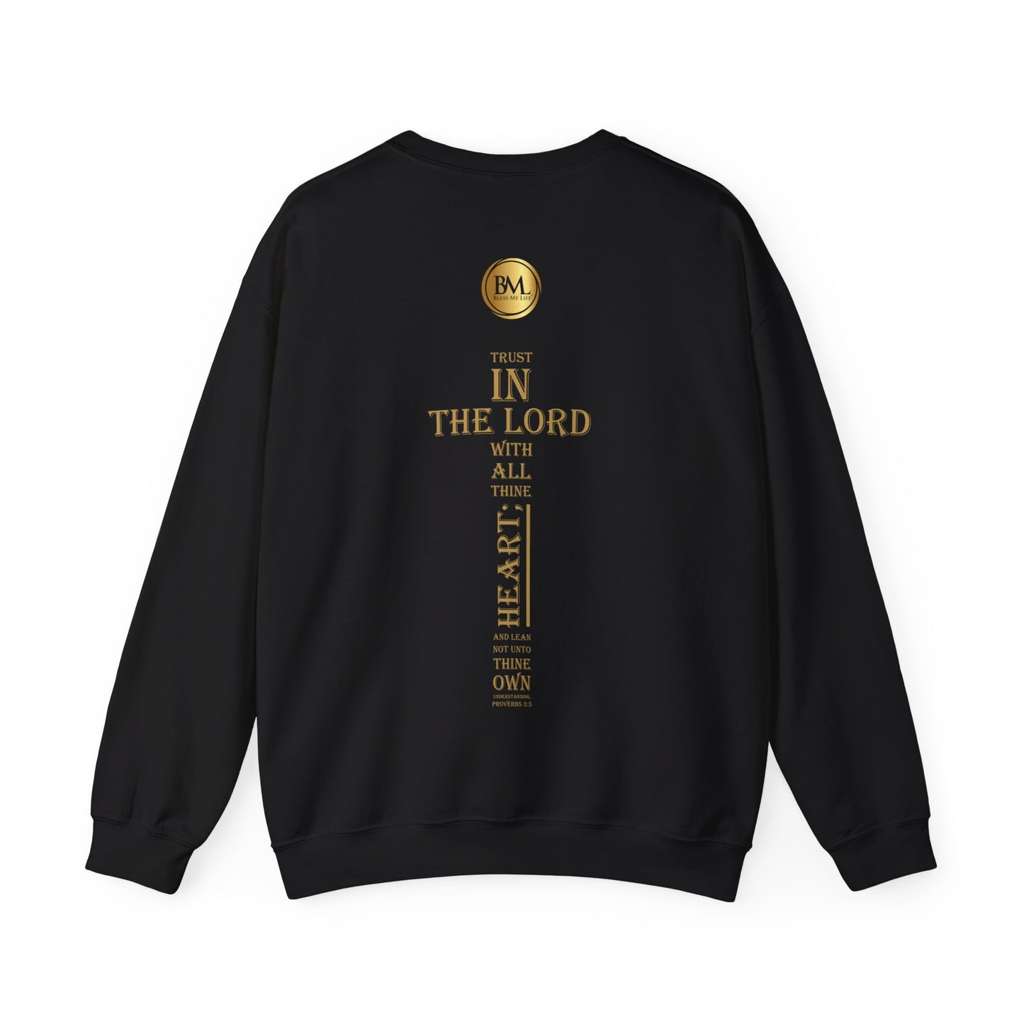 For I know the thoughts that I think toward you, saith the Lord, thoughts of peace, and not of evil, to give you an expected end, Bless My Life ®  Jeremiah 29:11 Crewneck Sweatshirt