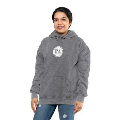 Blessed Mineral Wash Hoodie – Unisex Faith-Based Design