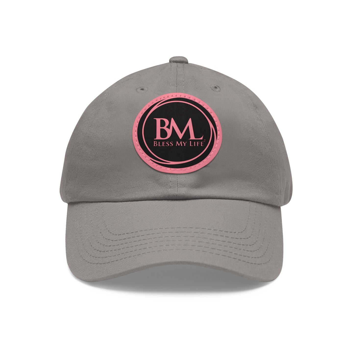 Covenant Leather Patch Dad Hat – Centered in Faith