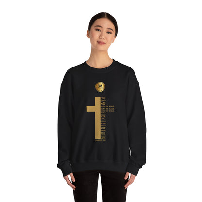 Christian T-shirt | John 3:16 Crewneck Sweatshirt | Bless My Life ®