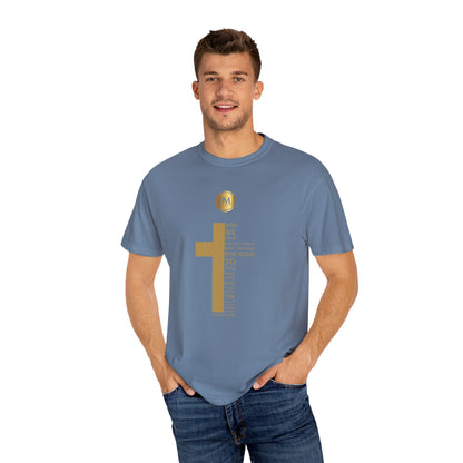 Romans 8.28 Faith Unisex Garment-Dyed T-shirt