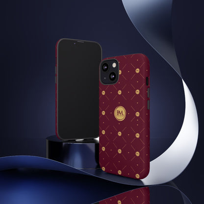 FaithBound Maroon iPhone 11-16 Case – BML Edition