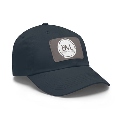 Faithful Path Dad Hat – Leather Patch of Devotion