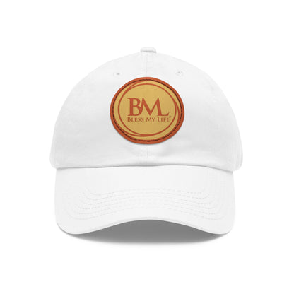 Covenant Leather Patch Dad Hat – Centered in Faith