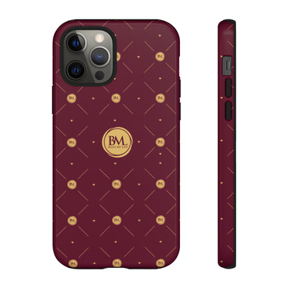 FaithBound Maroon iPhone 11-16 Case – BML Edition