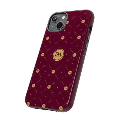 FaithBound Maroon iPhone 11-16 Case – BML Edition