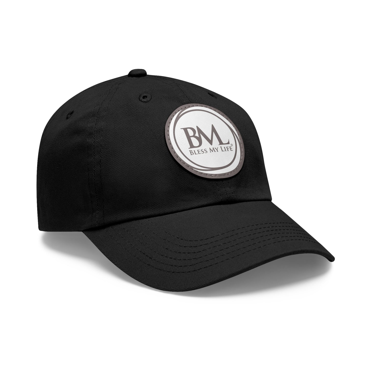 Covenant Leather Patch Dad Hat – Centered in Faith