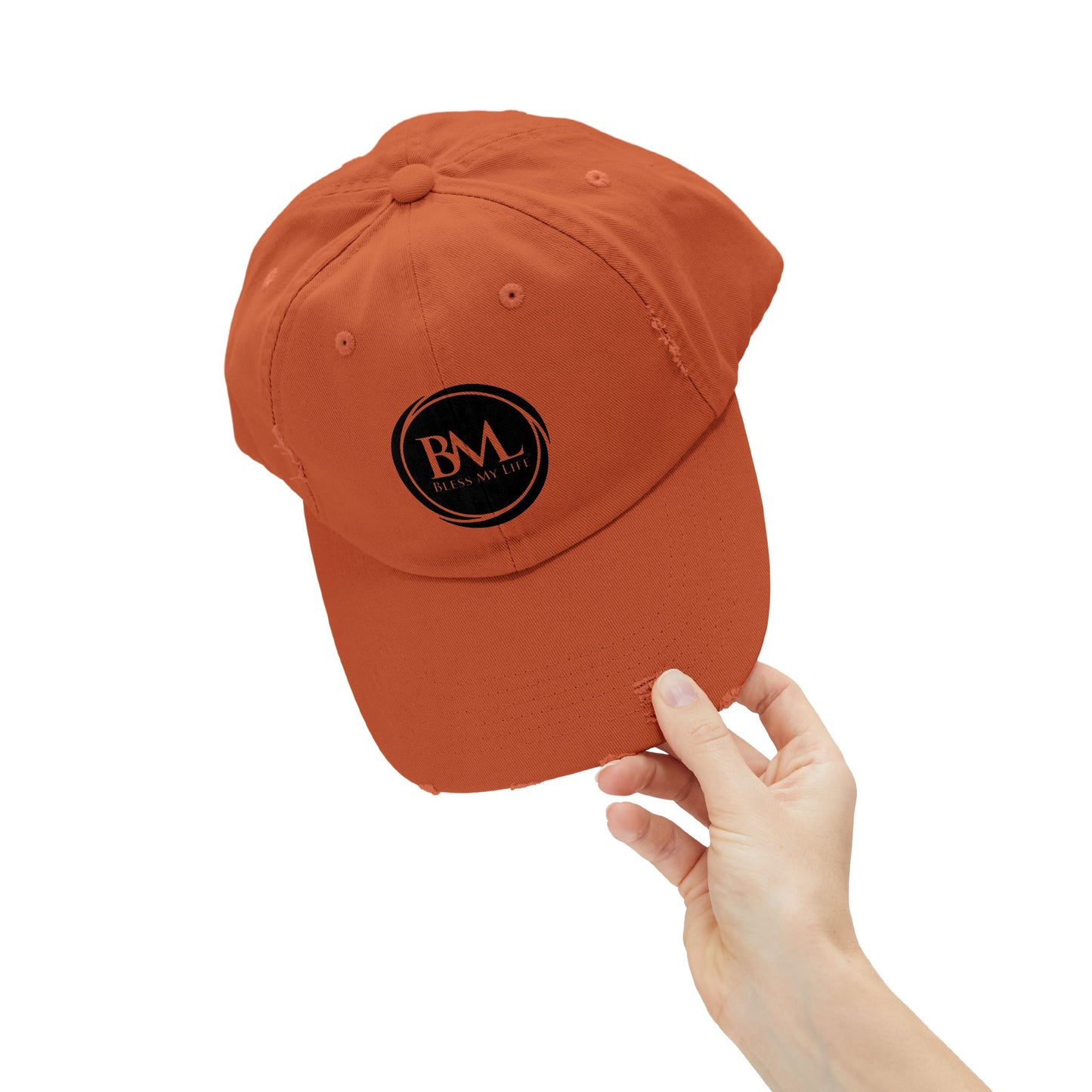 Worn by Grace Distressed Cap – A Testament of Faith