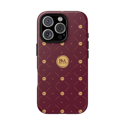 FaithBound Maroon iPhone 11-16 Case – BML Edition