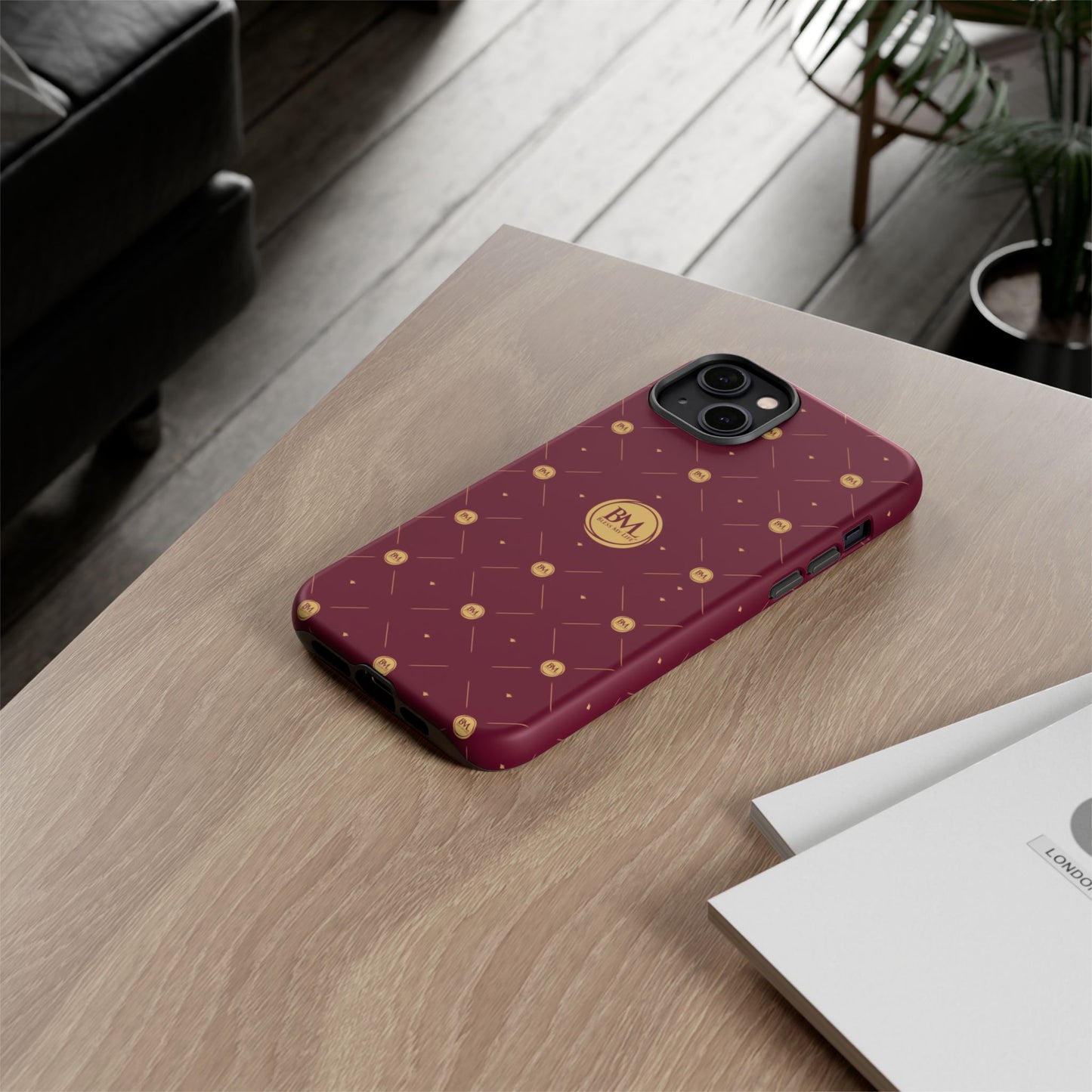 FaithBound Maroon iPhone 11-16 Case – BML Edition