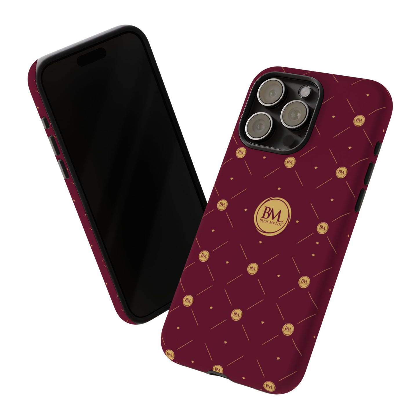 FaithBound Maroon iPhone 11-16 Case – BML Edition