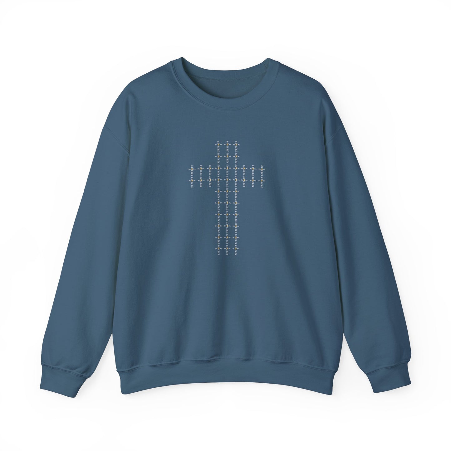 Unisex Crewneck Sweatshirt – BML Cross Logo, Heavy Blend™