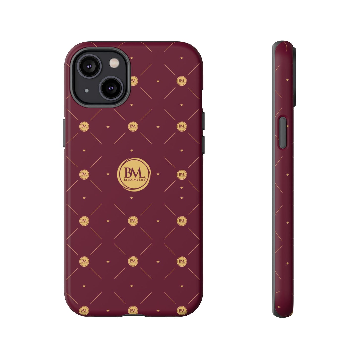 FaithBound Maroon iPhone 11-16 Case – BML Edition