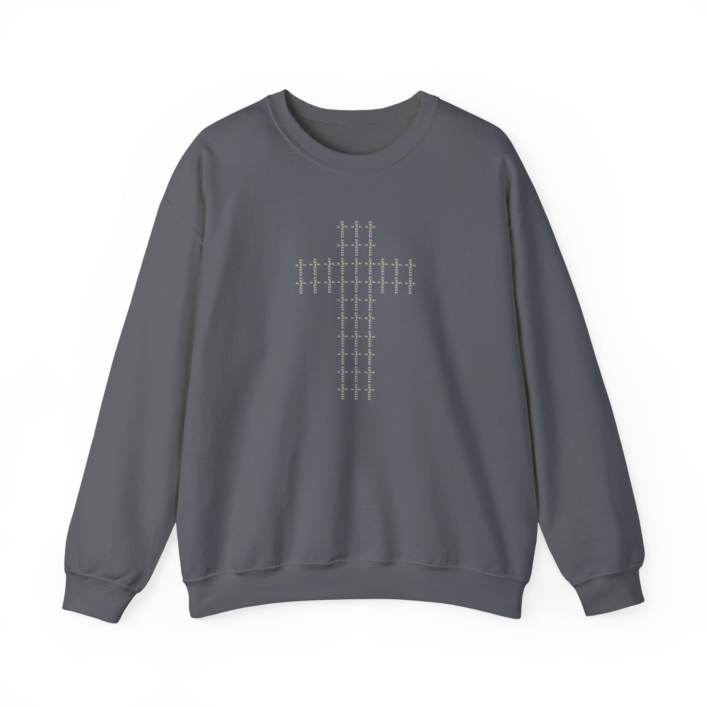 Unisex Crewneck Sweatshirt – BML Cross Logo, Heavy Blend™