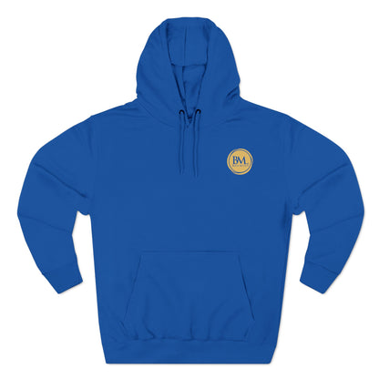 Trinity Shield Fleece Hoodie – Faith-Inspired Comfort