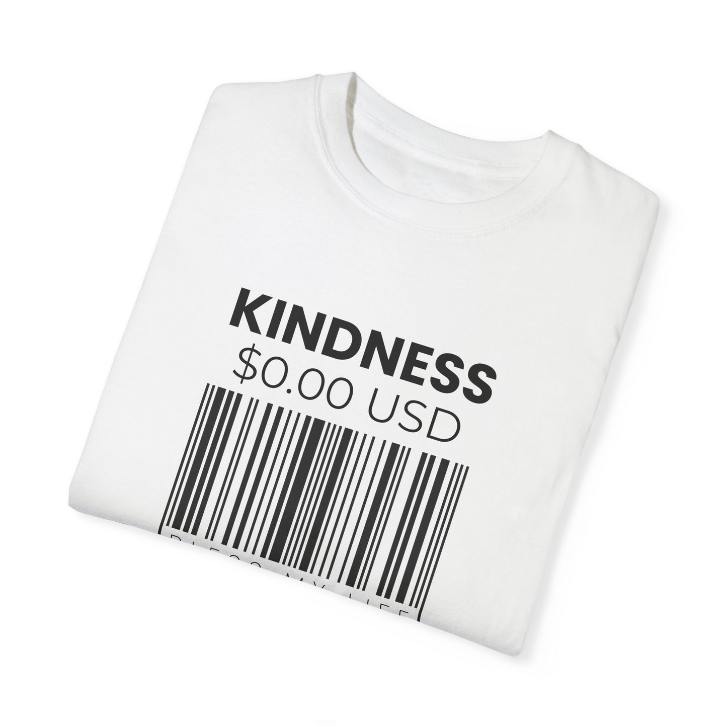 BML Kindness is Free - Unisex Garment-Dyed T-Shirt | Christian Faith Collection