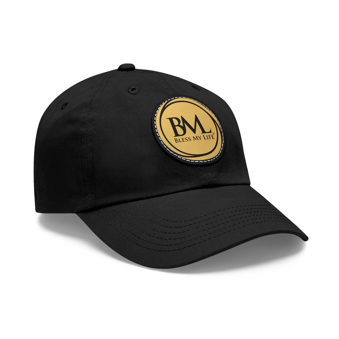 Covenant Leather Patch Dad Hat – Centered in Faith