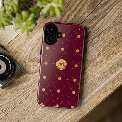 FaithBound Maroon iPhone 11-16 Case – BML Edition