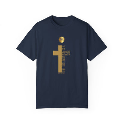 Matthew 28.19 Faith Unisex Garment-Dyed T-shirt