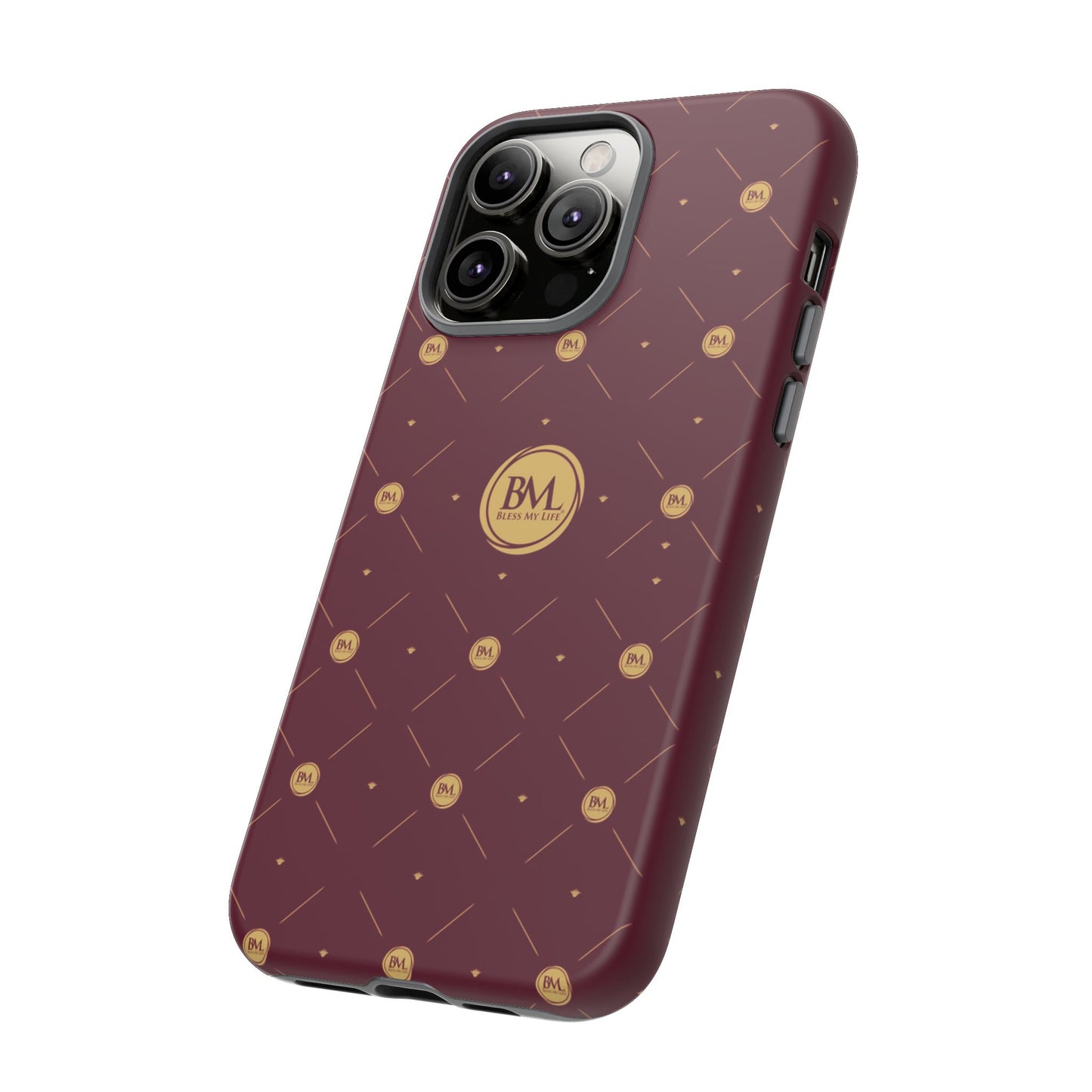 FaithBound Maroon iPhone 11-16 Case – BML Edition