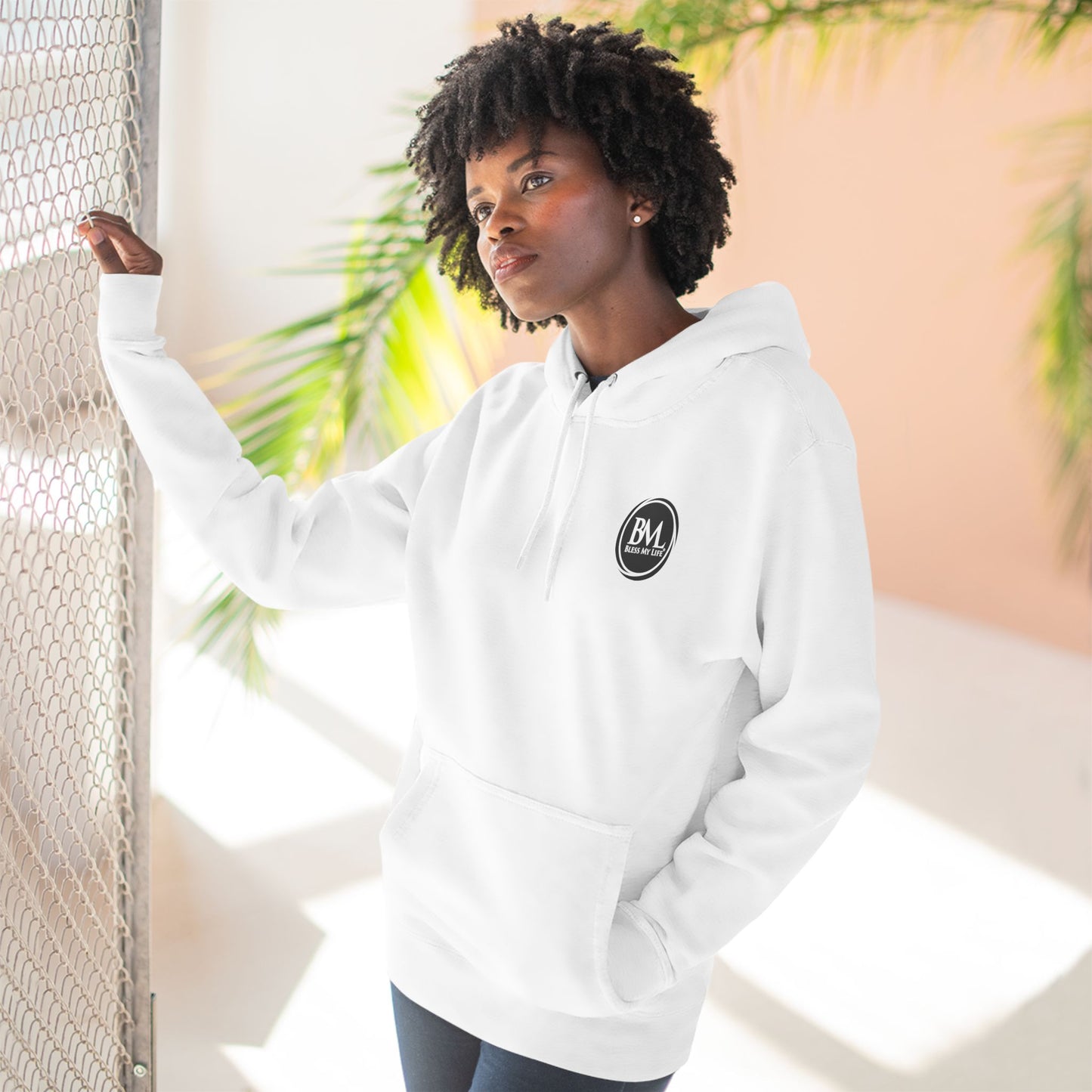 Faithful Comfort Fleece Hoodie – Trinity-Inspired Style