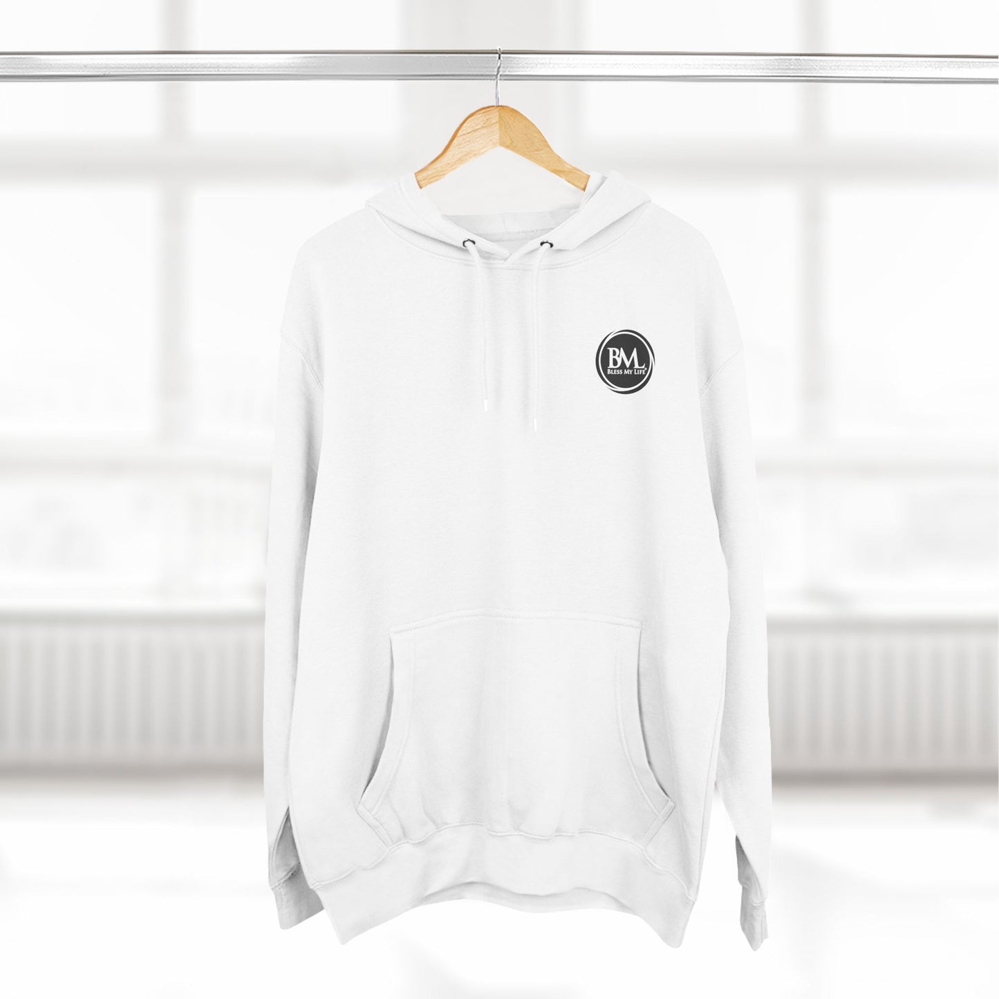 Faithful Comfort Fleece Hoodie – Trinity-Inspired Style