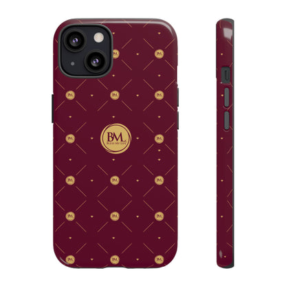 FaithBound Maroon iPhone 11-16 Case – BML Edition