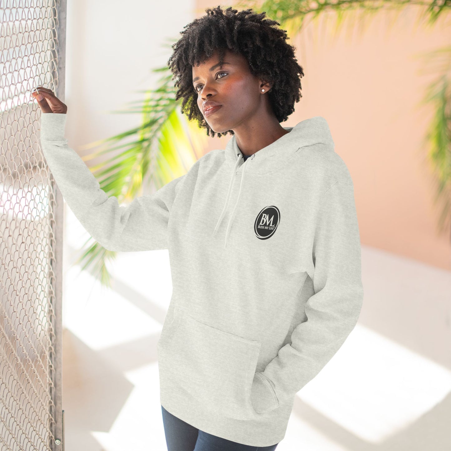 Faithful Comfort Fleece Hoodie – Trinity-Inspired Style