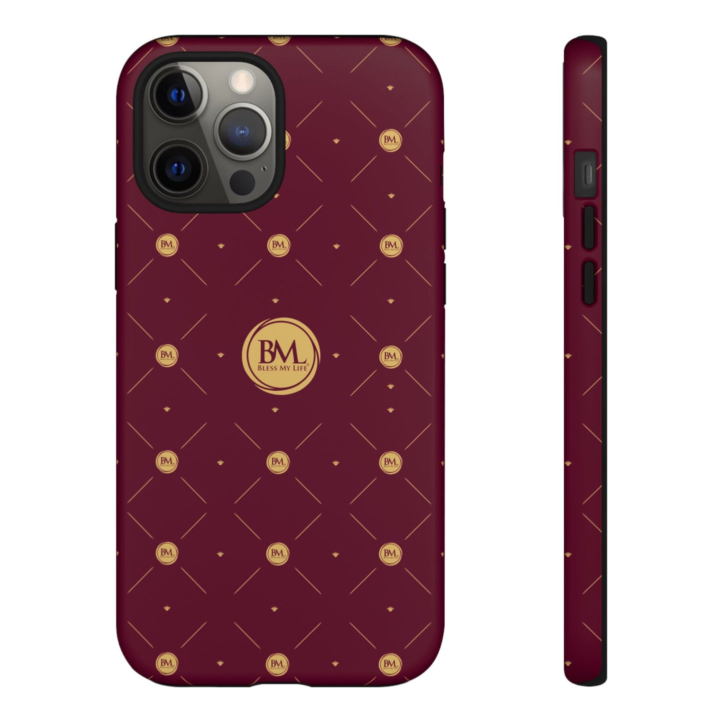 FaithBound Maroon iPhone 11-16 Case – BML Edition