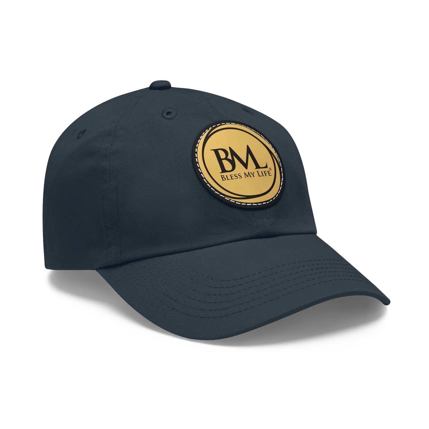 Covenant Leather Patch Dad Hat – Centered in Faith