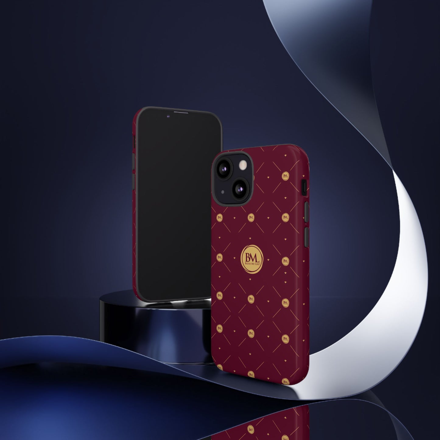 FaithBound Maroon iPhone 11-16 Case – BML Edition