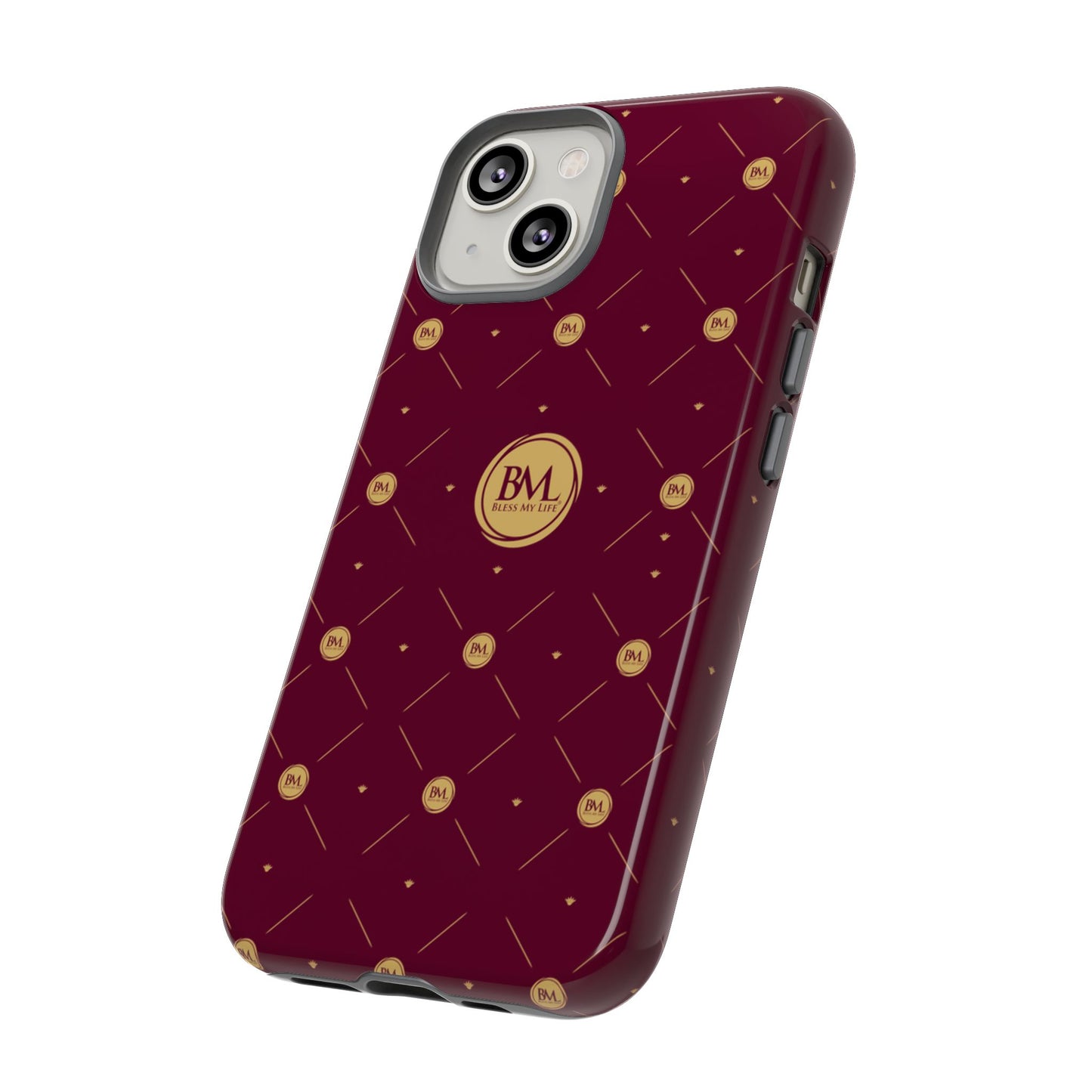 FaithBound Maroon iPhone 11-16 Case – BML Edition