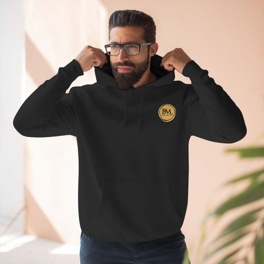 Trinity Shield Fleece Hoodie – Faith-Inspired Comfort